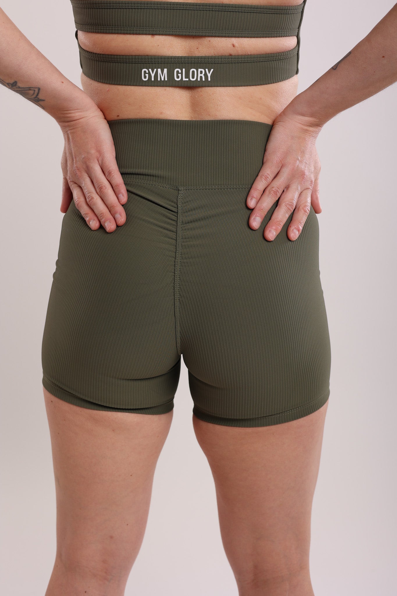 Short - ISADORA - kaki