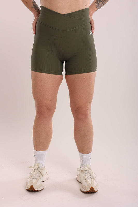 Short - ISADORA - kaki