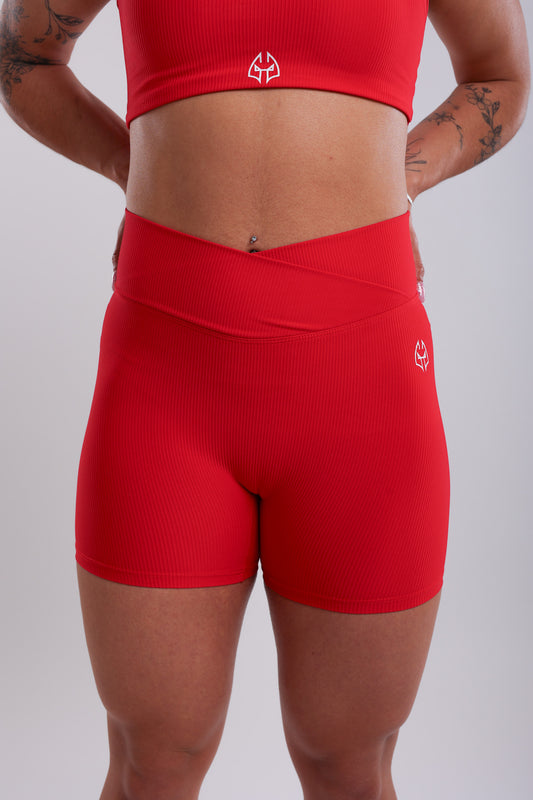 Short - ISADORA - rouge