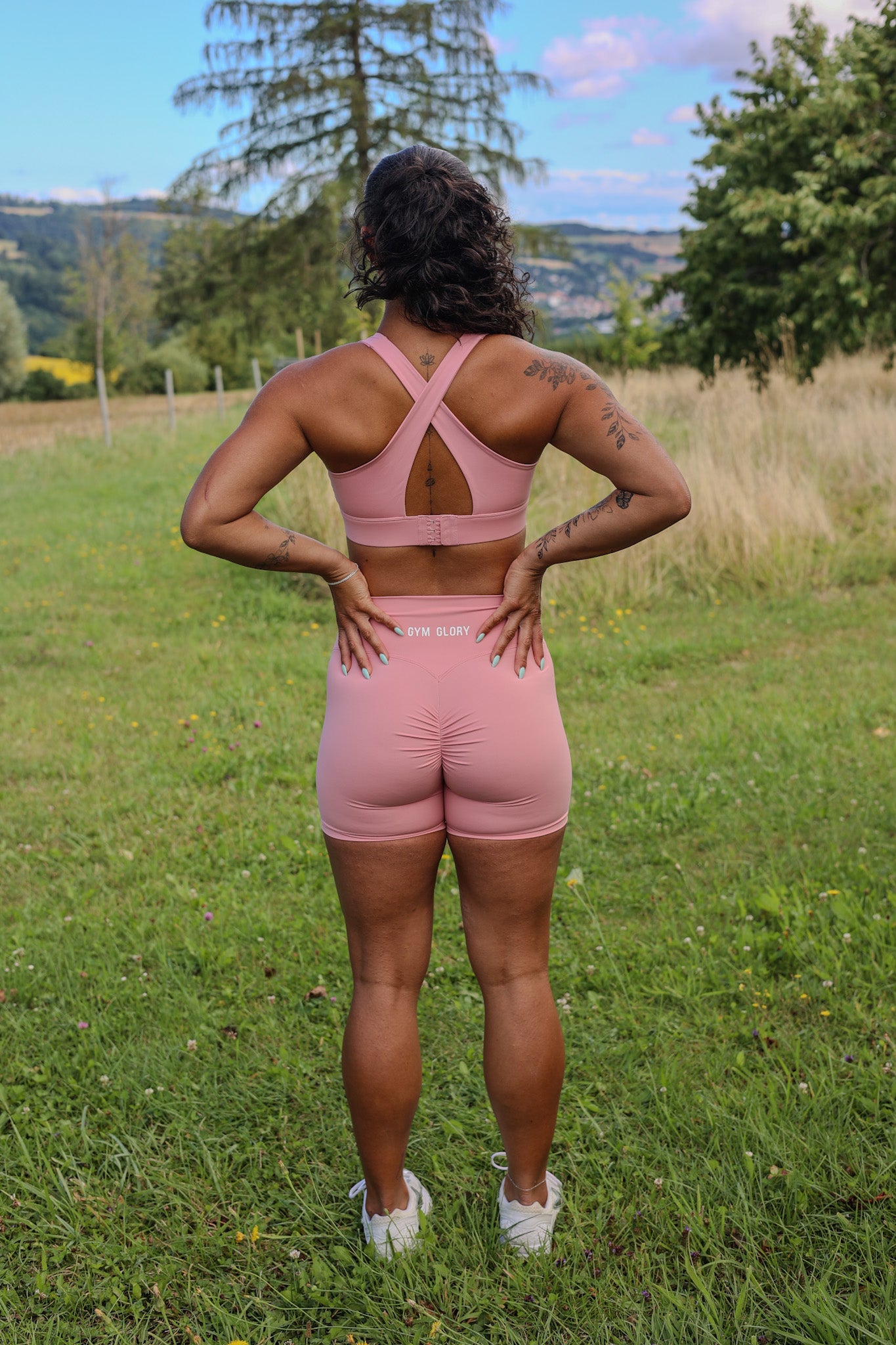 Short EVA - rose pastel