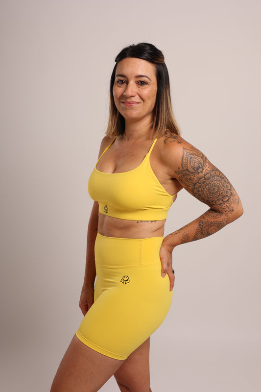 SHORT - LILLY - jaune