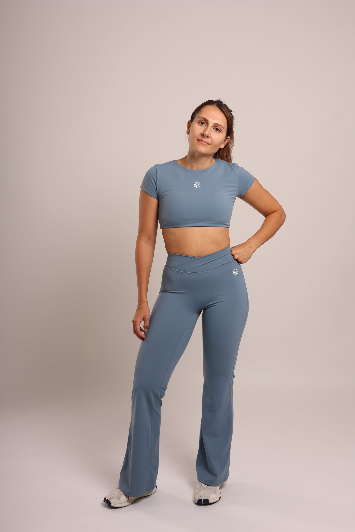Legging MIA - bleu/gris