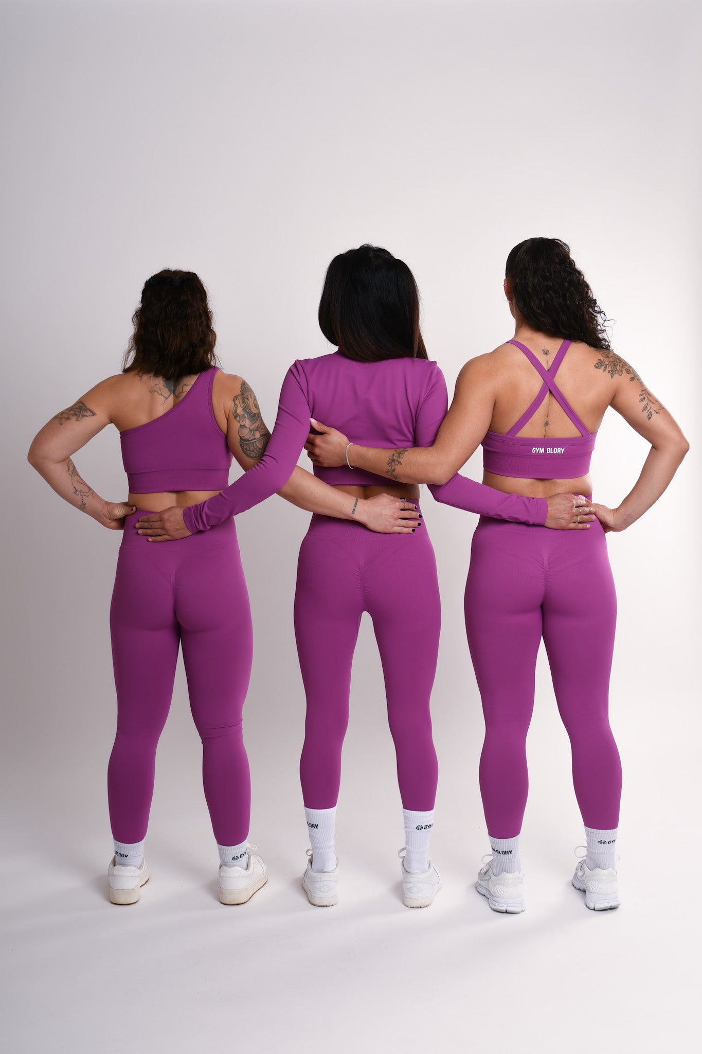 Brassière asymétrique - IRIS - Lila