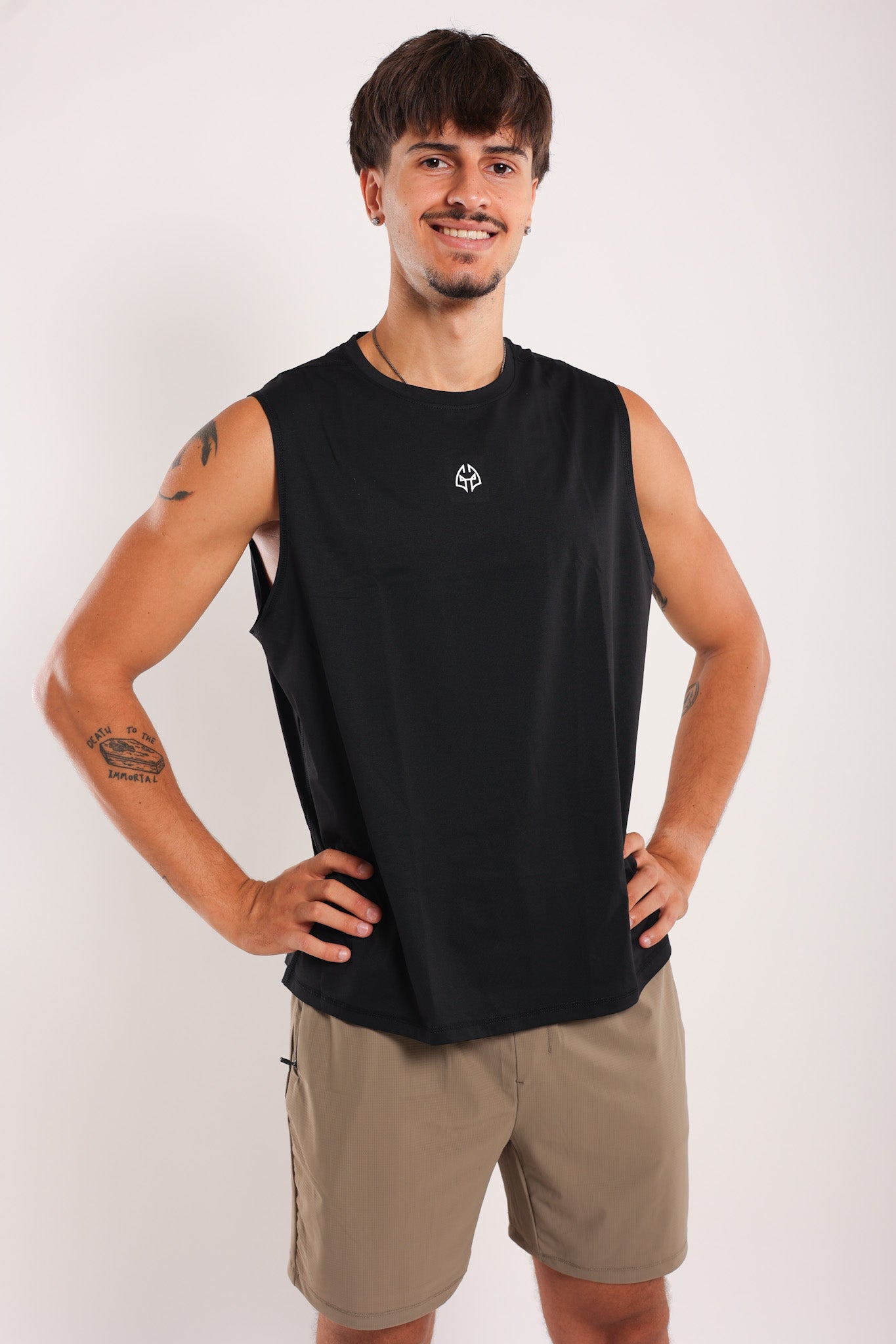 Débardeur - COTTON TANK - noir
