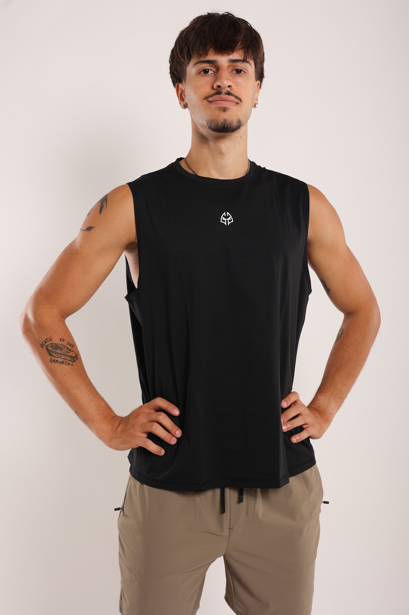 Débardeur - COTTON TANK - noir