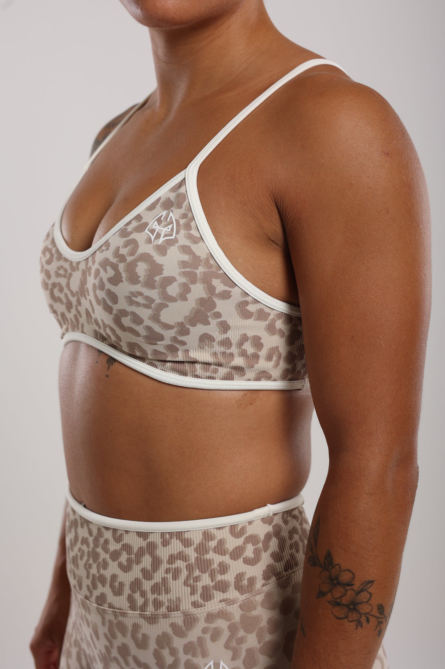 Brassière - JUNE - motifs beige