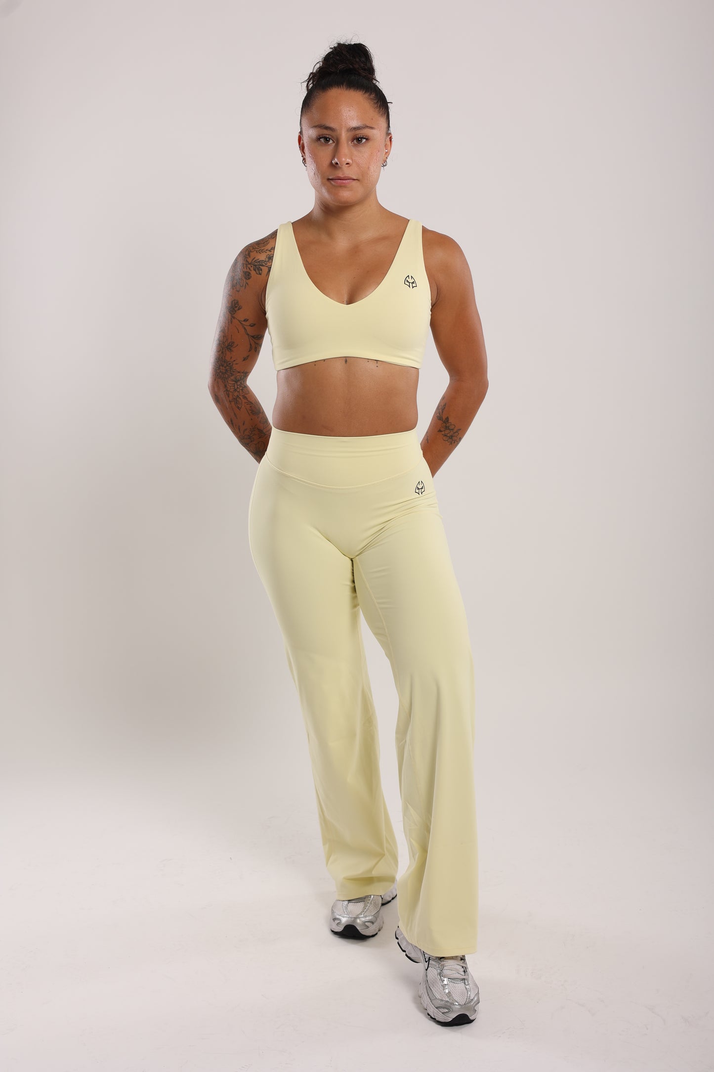 Legging large - MIA - jaune pastel