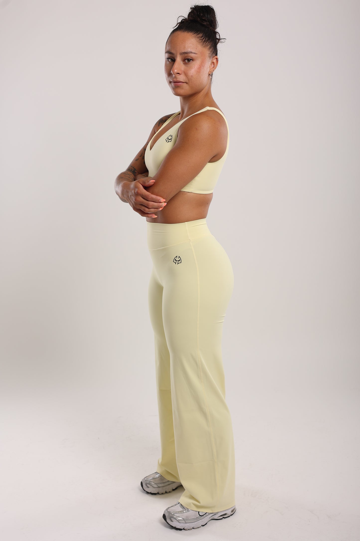 Legging large - MIA - jaune pastel