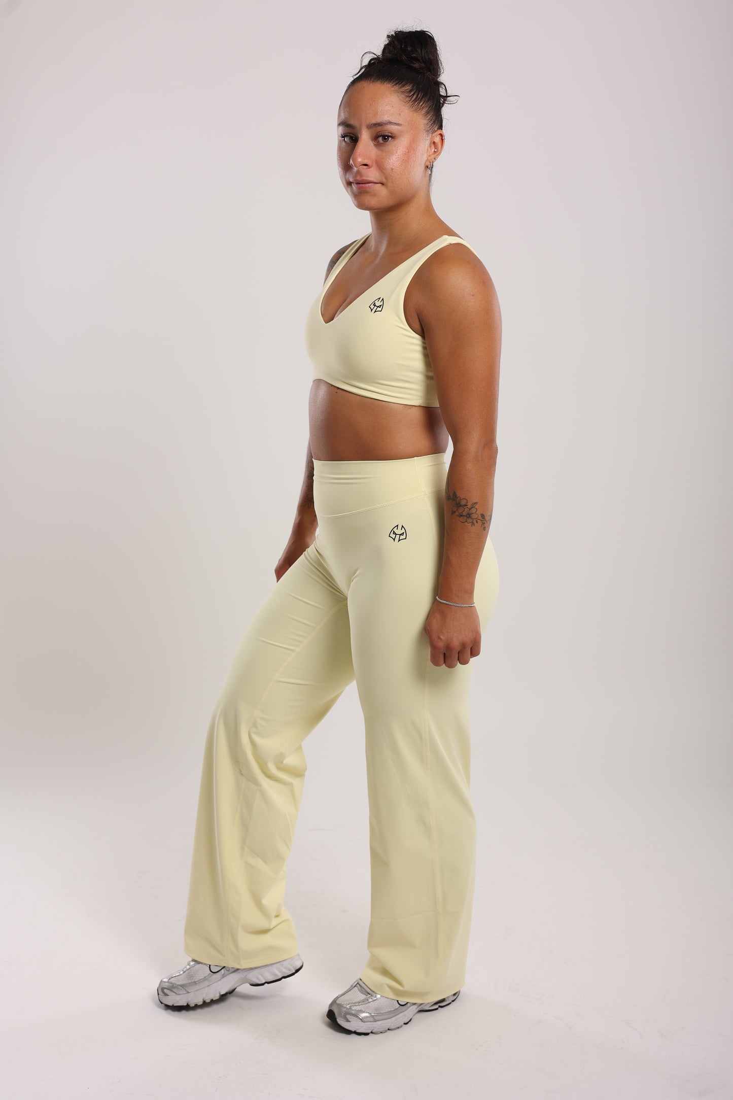 Legging large - MIA - jaune pastel