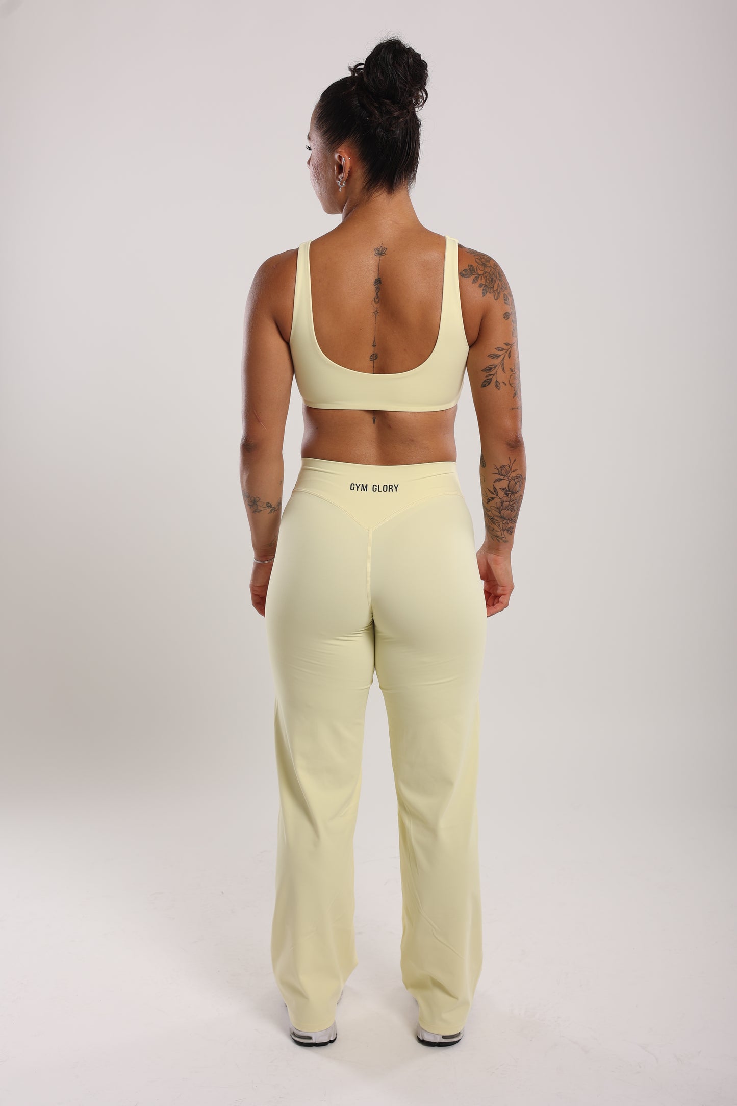 Legging large - MIA - jaune pastel