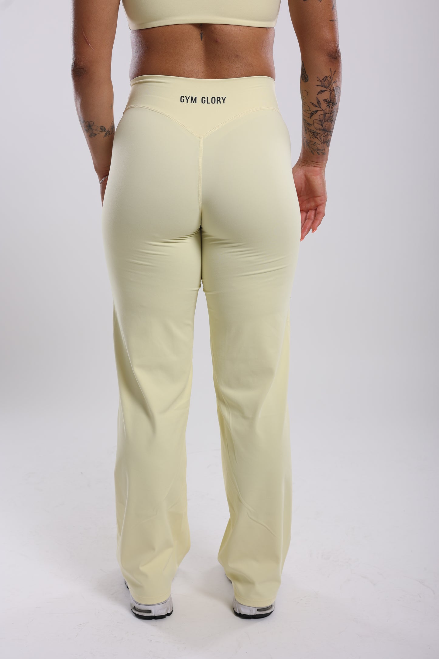 Legging large - MIA - jaune pastel