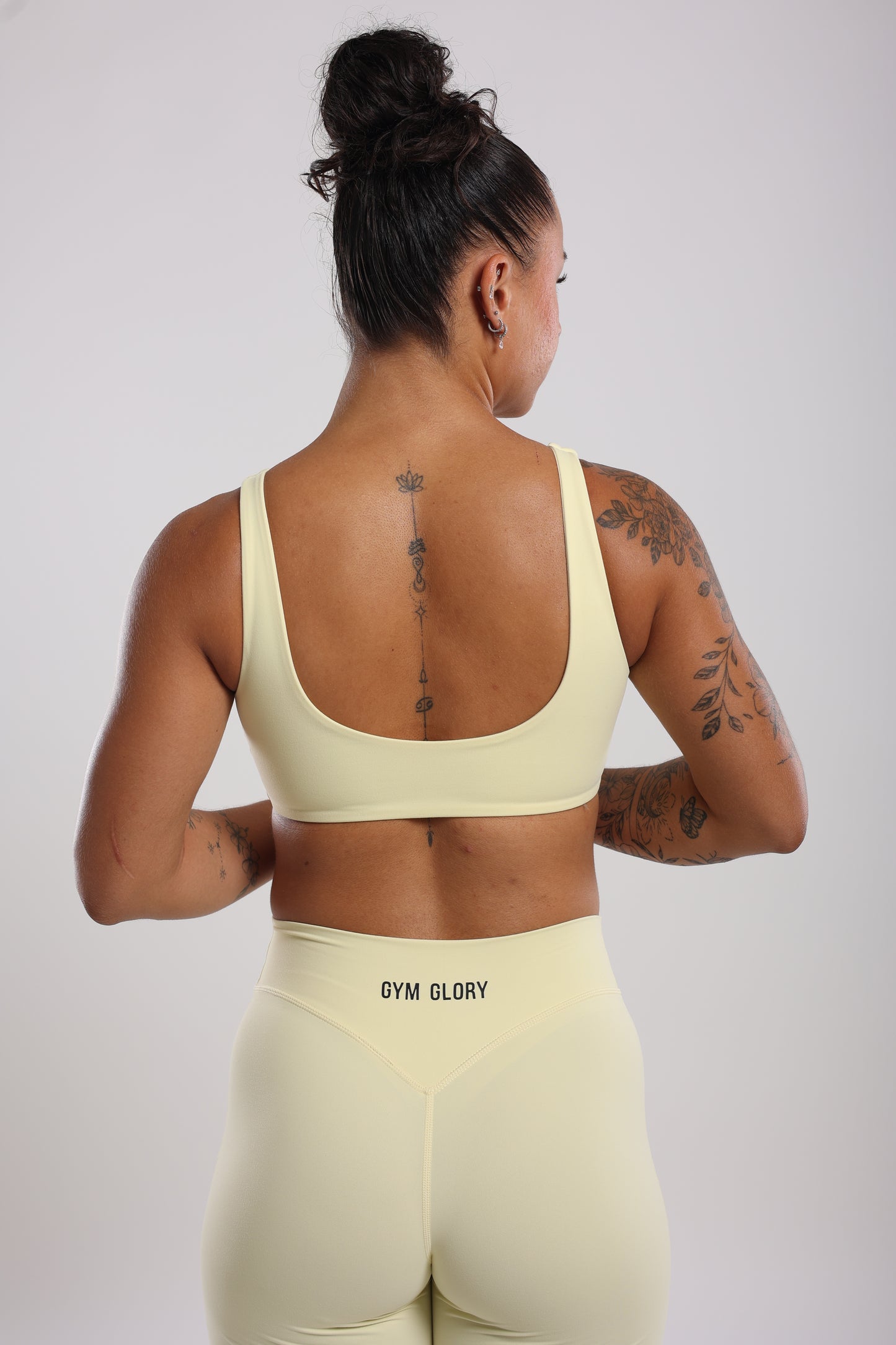 Legging large - MIA - jaune pastel