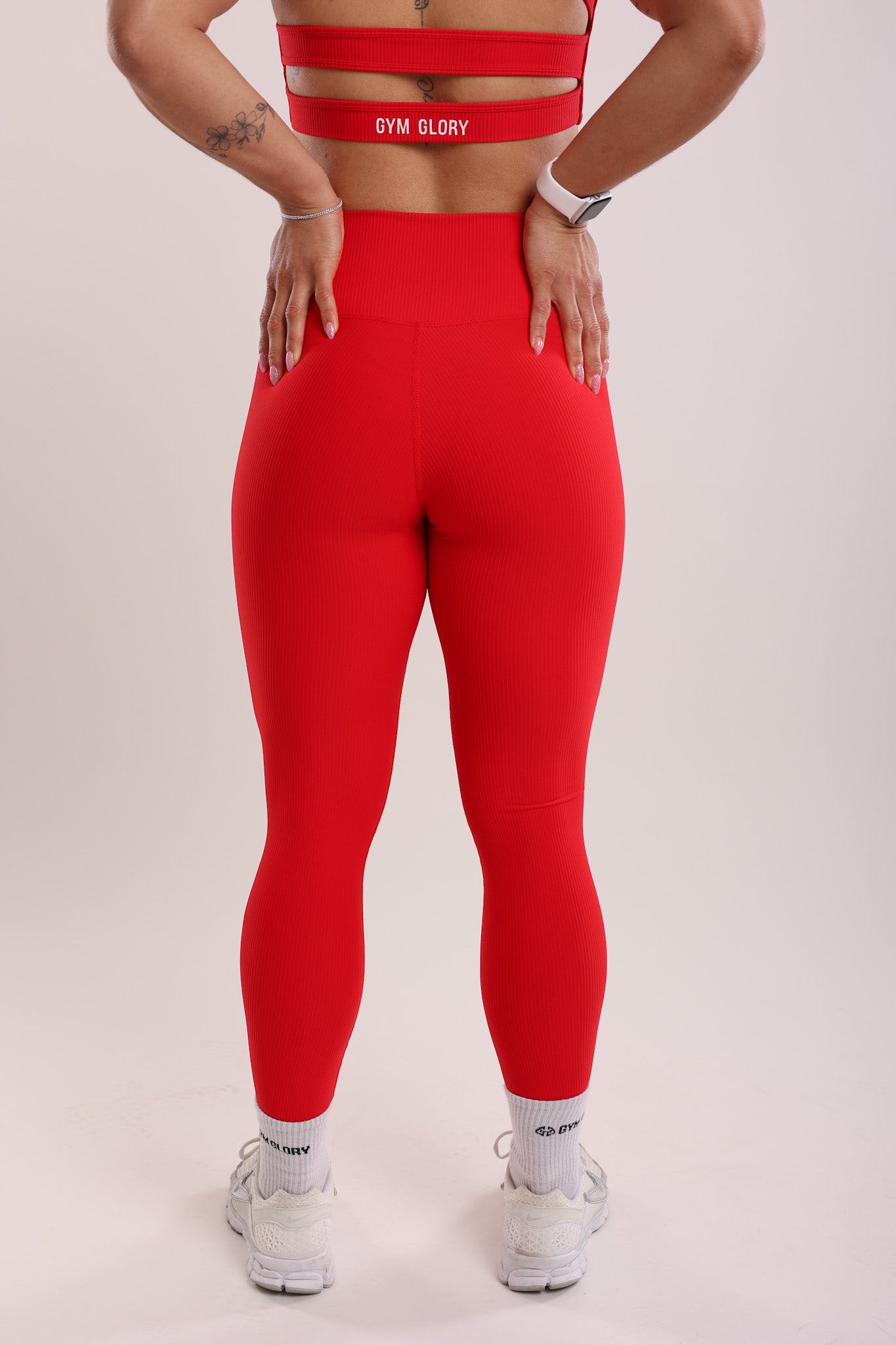 Legging - ISADORA - rouge