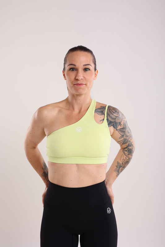 Brassière - ASYM - vert lime