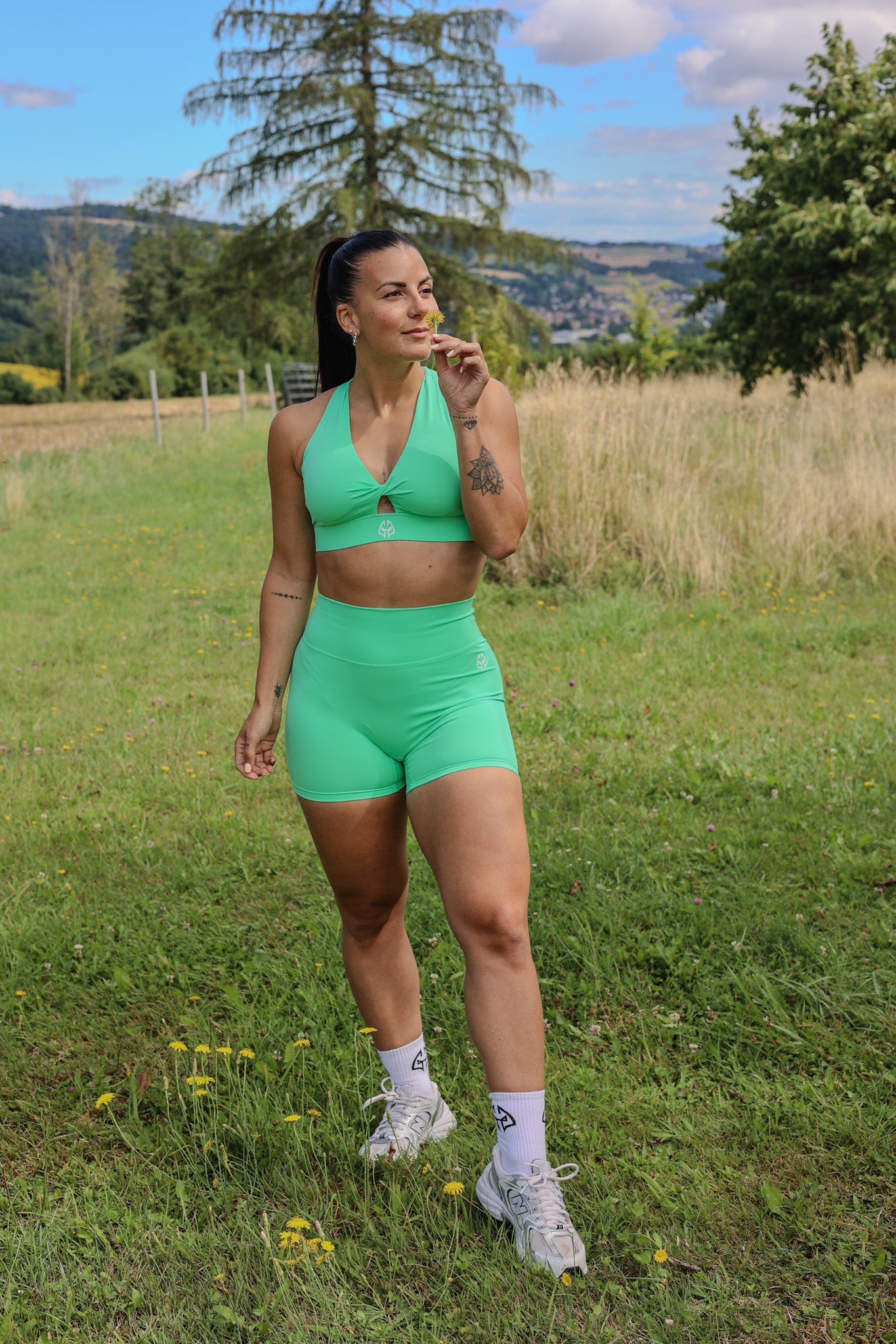 Brassière EVA - aquamarine (vert)
