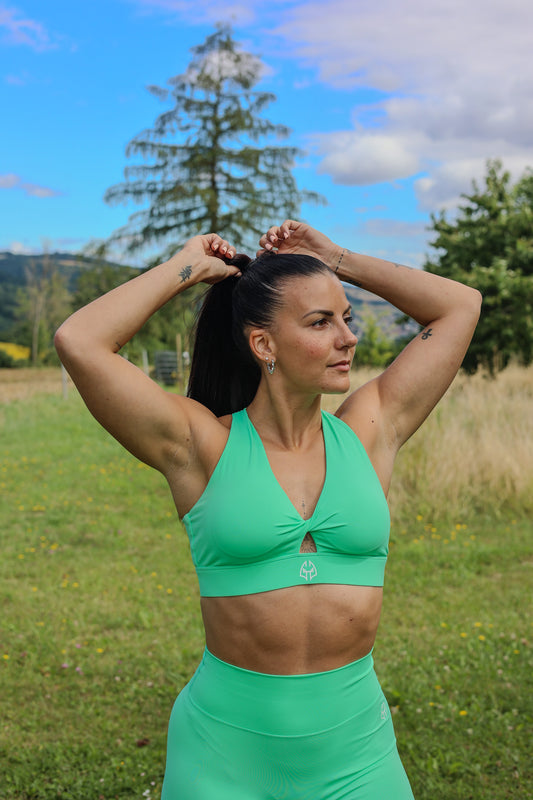 Brassière EVA - aquamarine (vert)