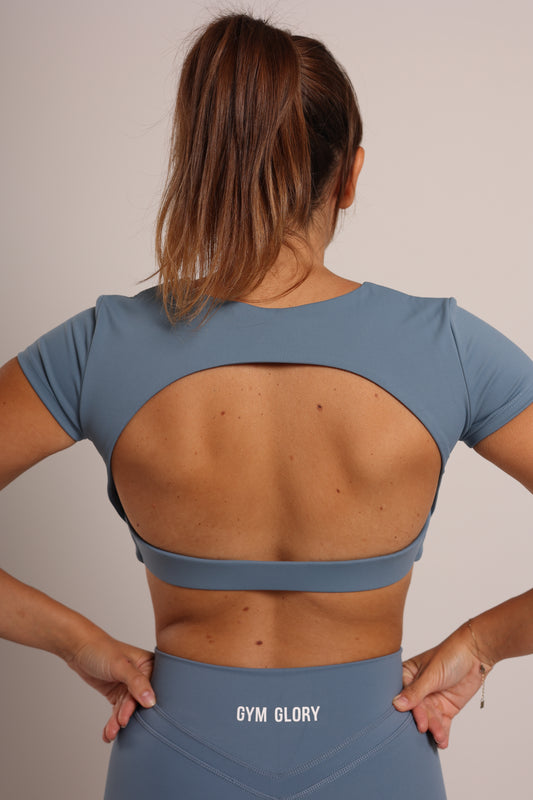 Brassière MIA - bleu/gris