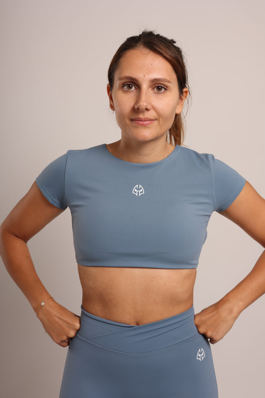 Brassière MIA - bleu/gris