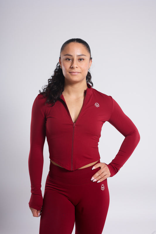 Jaquette CASSIE - bordeaux