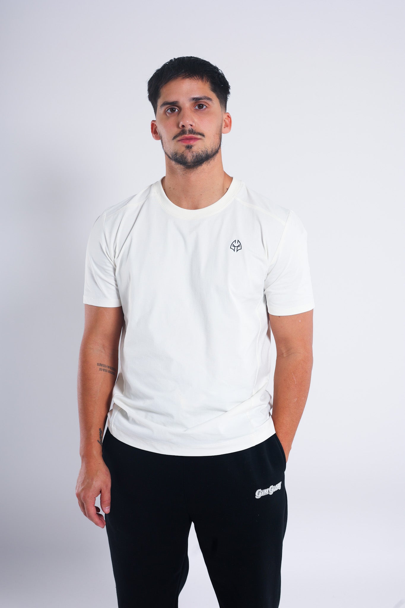 T-shirt LIGHT EFFECT - crème