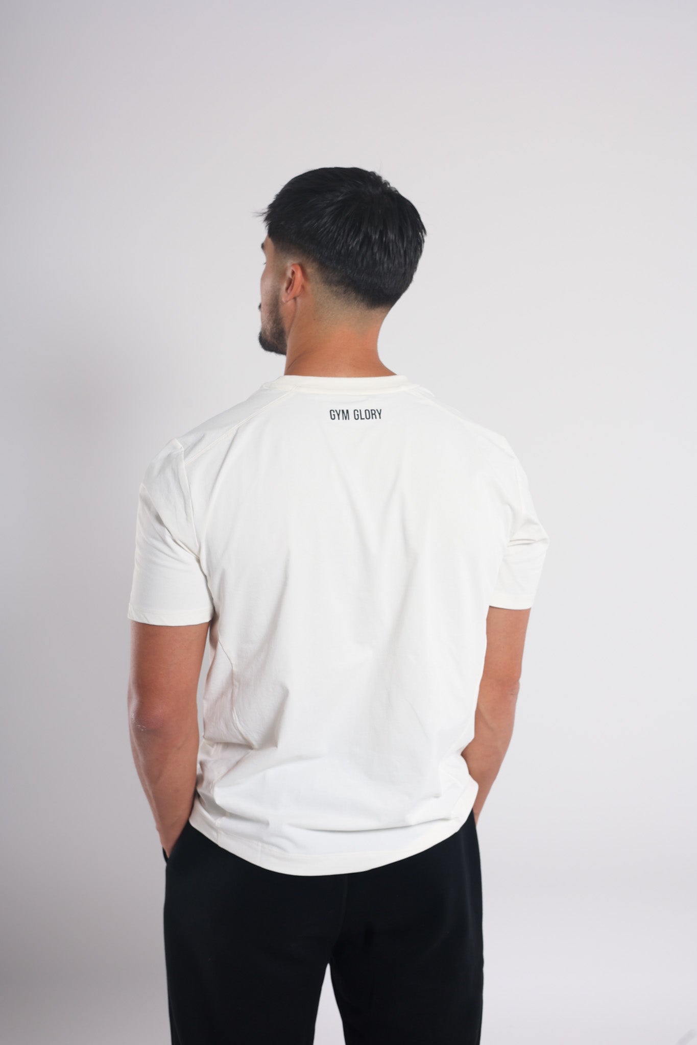 T-shirt LIGHT EFFECT - crème