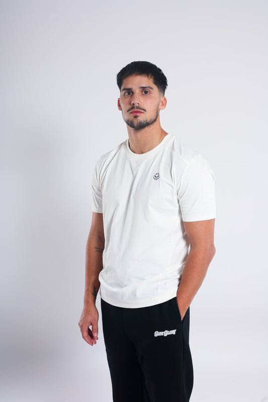 T-shirt LIGHT EFFECT - crème