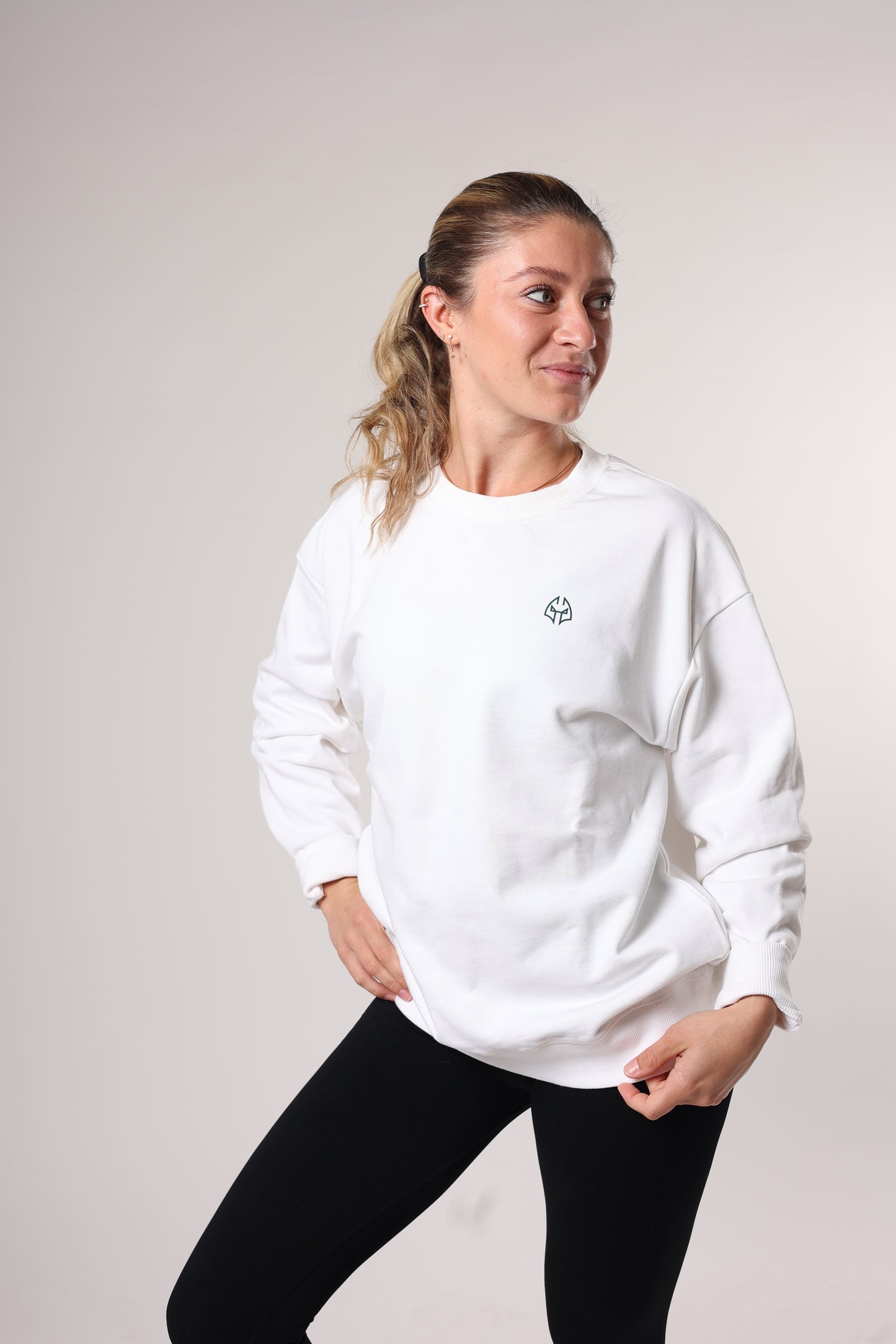 Sweat - GLOW - blanc