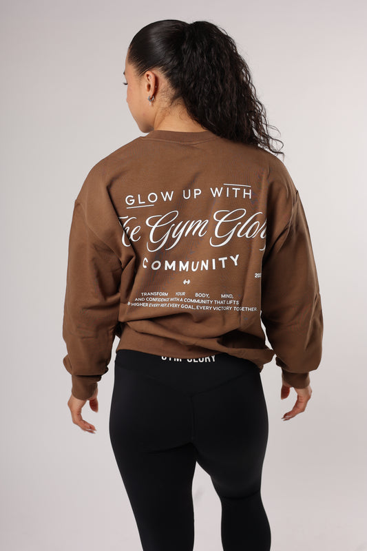 Sweat - GLOW - brun