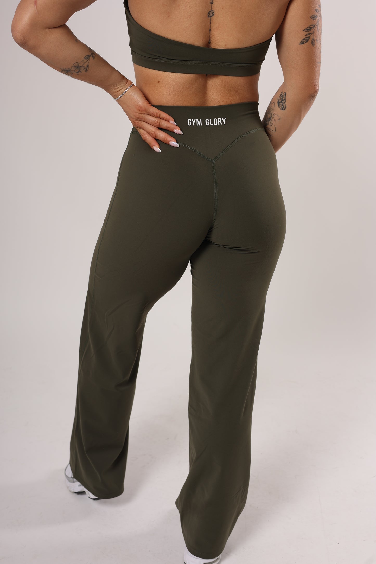 Legging large - MIA - kaki