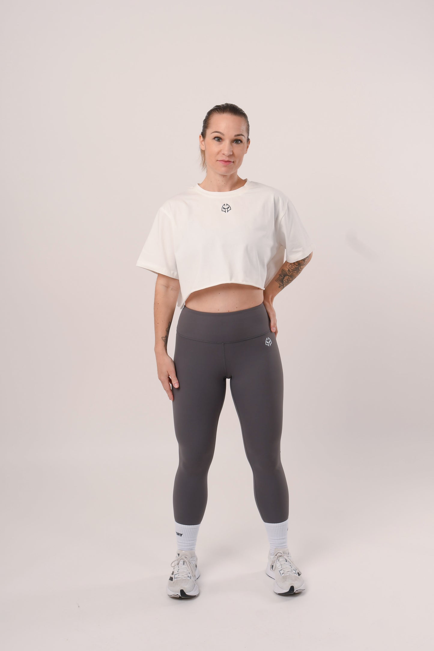 T-Shirt - CROP - blanc