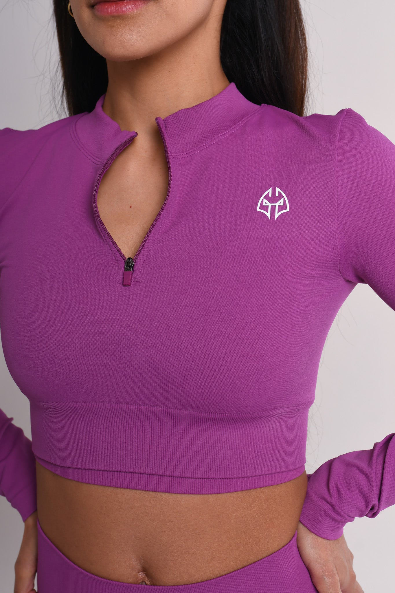 T-shirt manches longues - IRIS - Lila